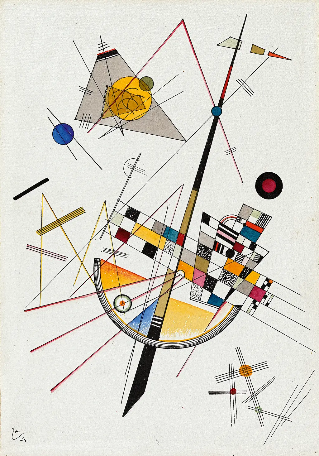 Wassily Kandinsky Sketches in Detail